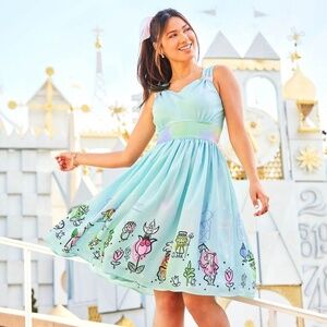 Disney Parks - It's a Small World Dress, Size S, Brand New with Tags!